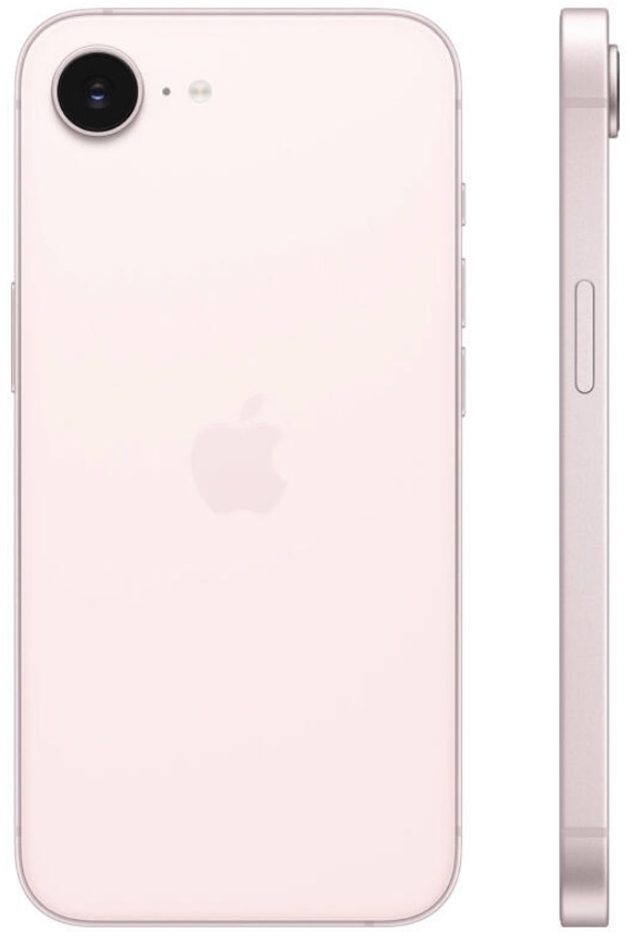 Смартфон Apple iPhone 17e 256GB Sim+eSim Soft Pink