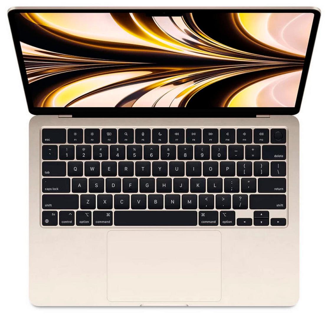 Ноутбук Apple MacBook Air 15" M2 8GB 256GB SSD Starlight (MQKU3)