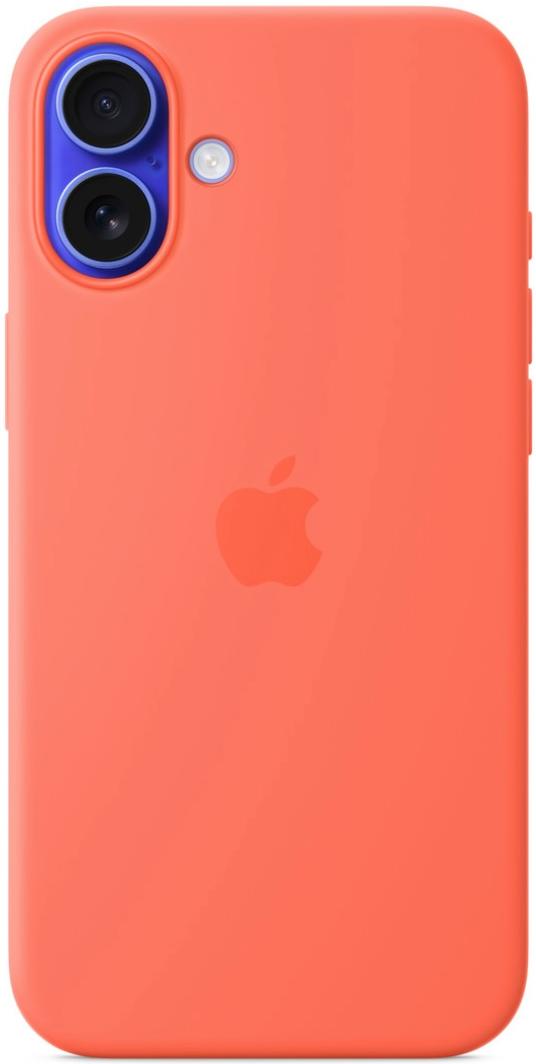 Чехол для iPhone 16 Plus Silicone Case with MagSafe Tangerine