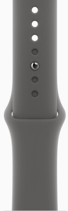 Часы Apple Watch 11 46mm Nanural Titanium Case Sport Band Stone Gray M/L