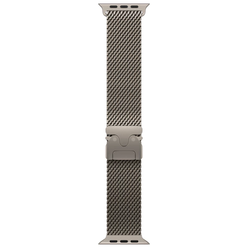 Часы Apple watch Ultra 2 2024 49mm Natural Titanium Case Titanium Milanese Loop Natural S
