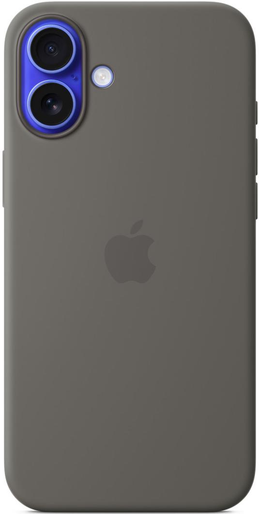 Чехол для iPhone 16 Plus Silicone Case with MagSafe Stone Gray