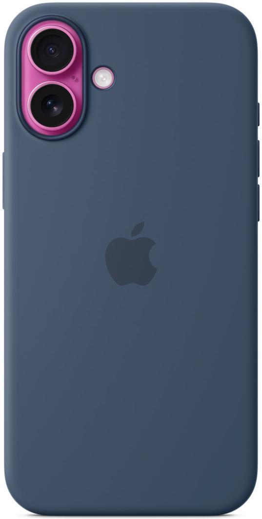 Чехол для iPhone 16 Plus Silicone Case with MagSafe Denim