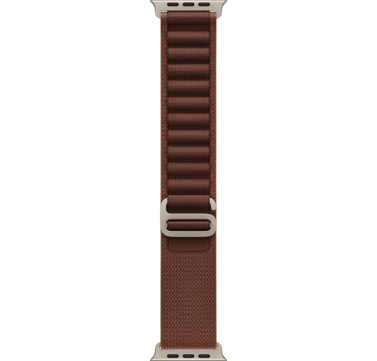 Часы Apple Watch Ultra 4 49mm Natural Titanium Case Alpine Loop Burgundy L