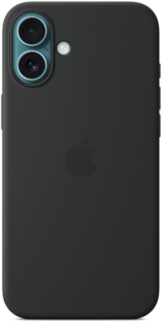 Чехол для iPhone 16 Plus Silicone Case with MagSafe Black