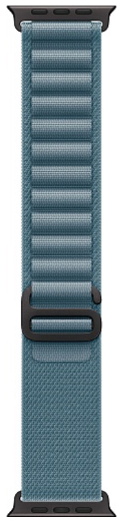 Часы Apple Watch Ultra 3 2025 49mm Black Titanium Case Alpine Loop Light Blue M