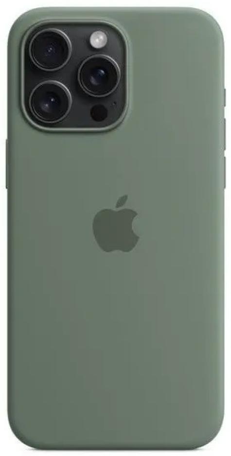 Чехол для iPhone 15 Pro Silicone Case with MagSafe Cypress