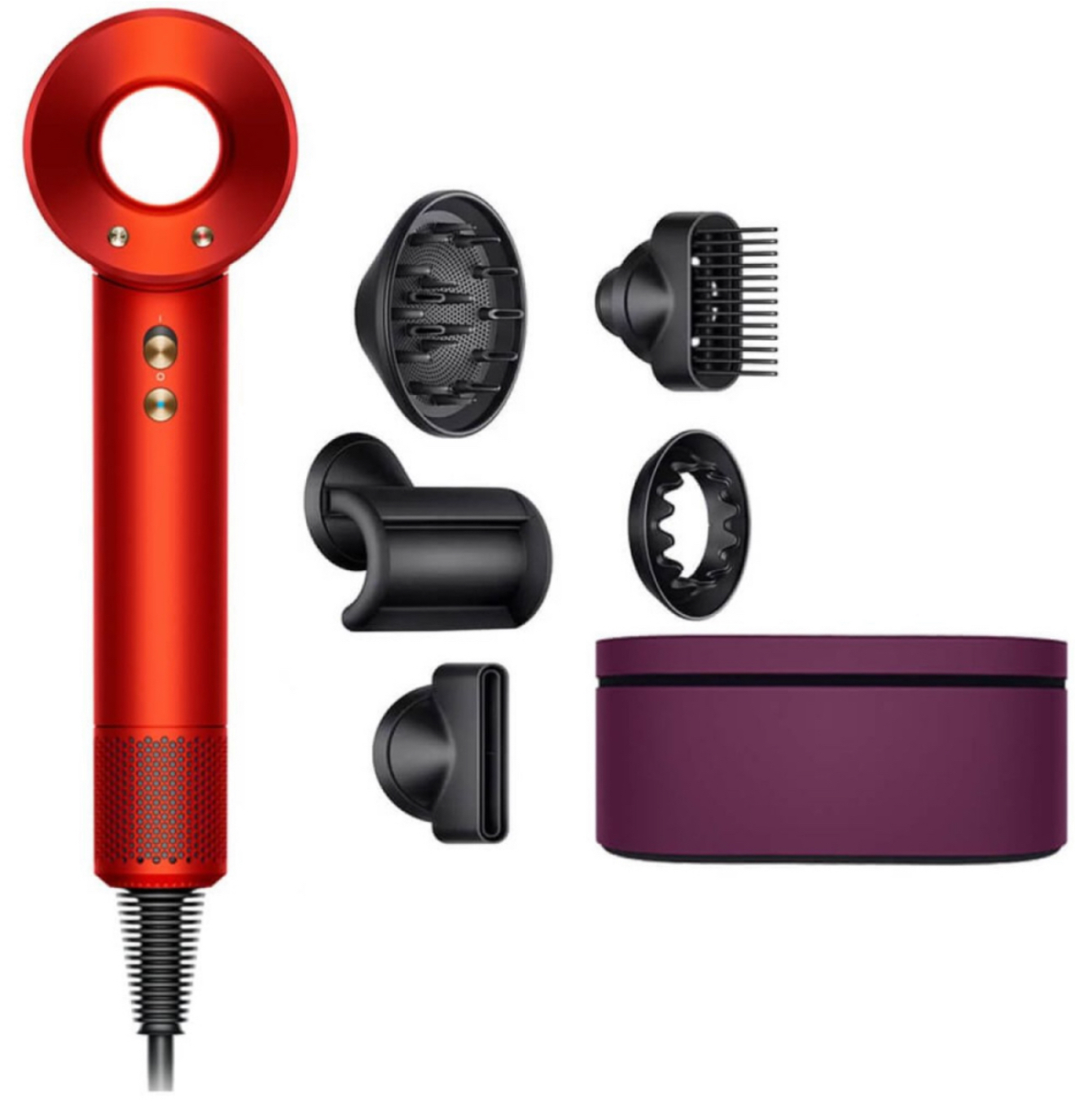 Фен Dyson Supersonic HD07 Topaz Orange Gift Edition
