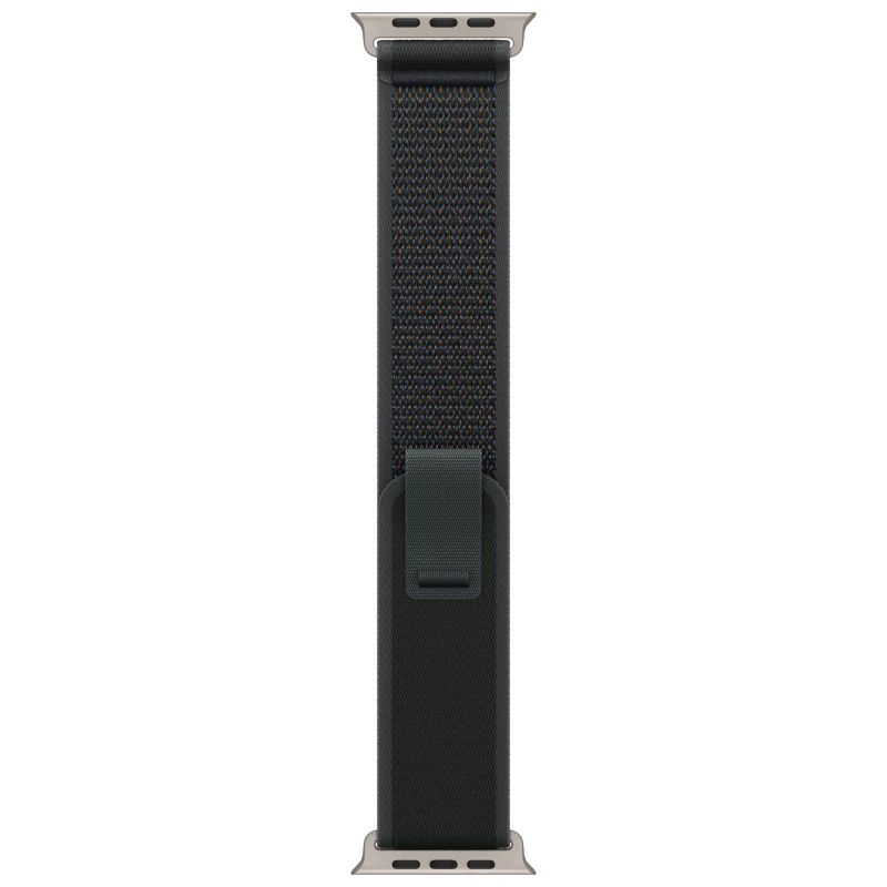 Часы Apple watch Ultra 2 2024 49mm Natural Titanium Case Trail Loop Black S/M