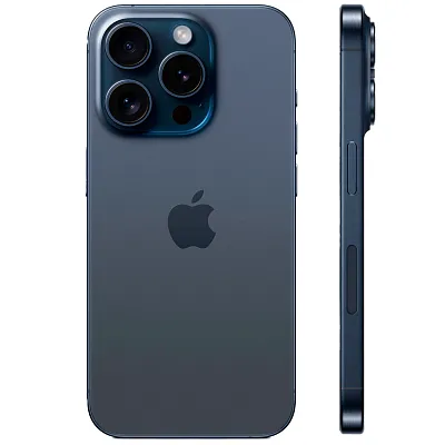 Смартфон Apple iPhone 15 Pro 128GB Sim+eSim Blue Titanium