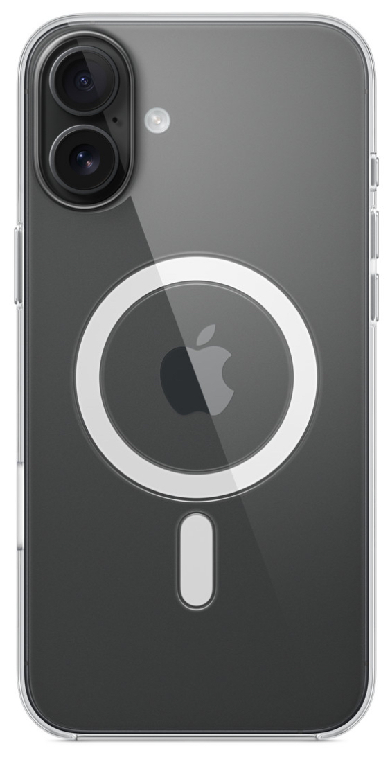 Чехол для iPhone 16 Clear Case with MagSafe