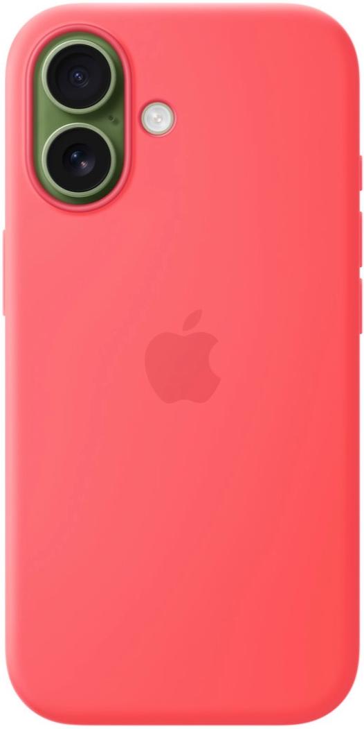 Чехол Apple iPhone 17 Silicone Case with MagSafe Bright Guava