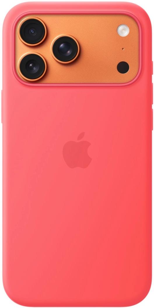 Чехол Apple iPhone 17 Pro Silicone Case with MagSafe Bright Guava