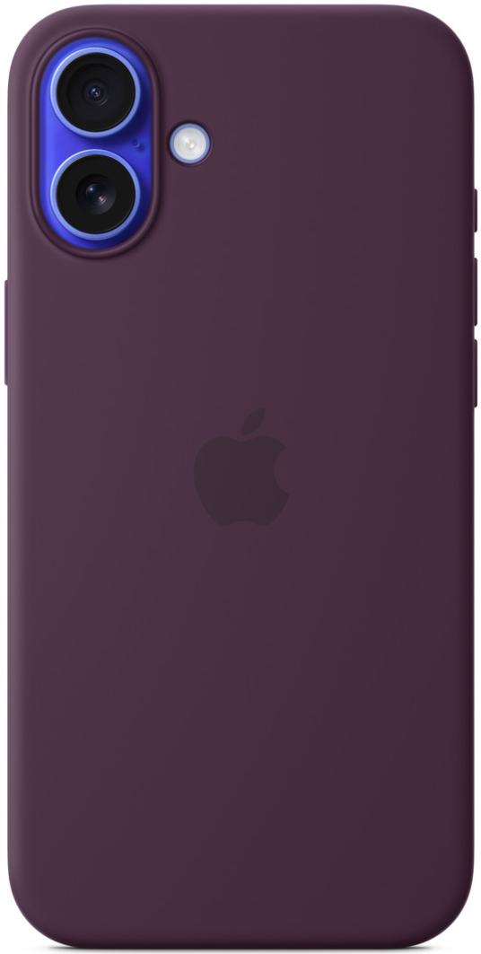 Чехол для iPhone 16 Plus Silicone Case with MagSafe Plum