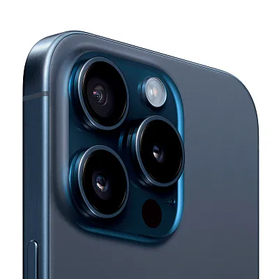 Смартфон Apple iPhone 15 Pro 128GB Sim+eSim Blue Titanium