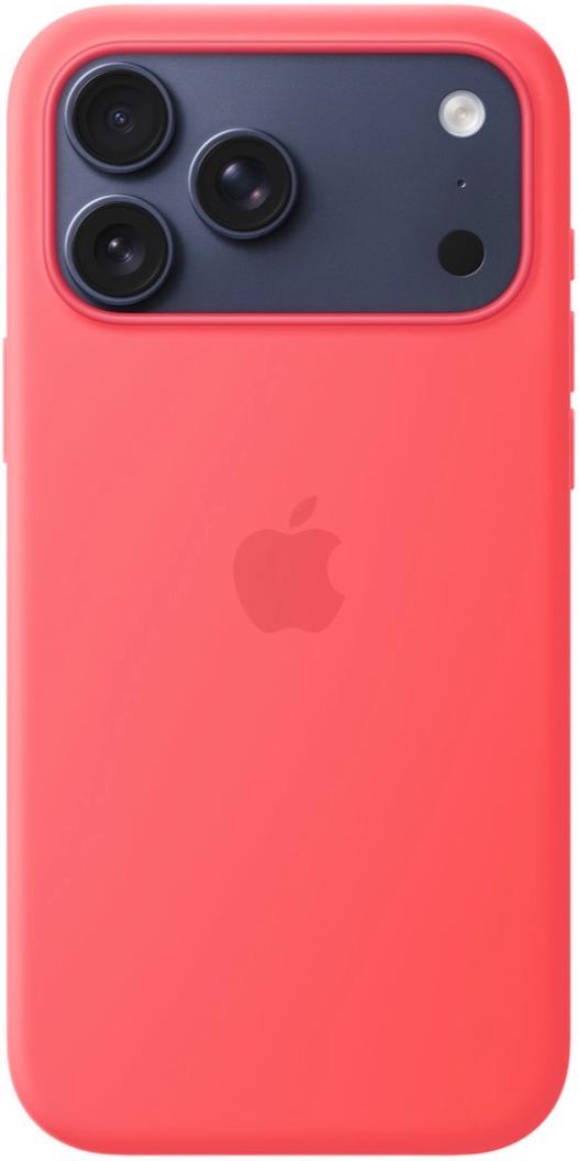 Чехол Apple iPhone 17 Pro Silicone Case with MagSafe Bright Guava