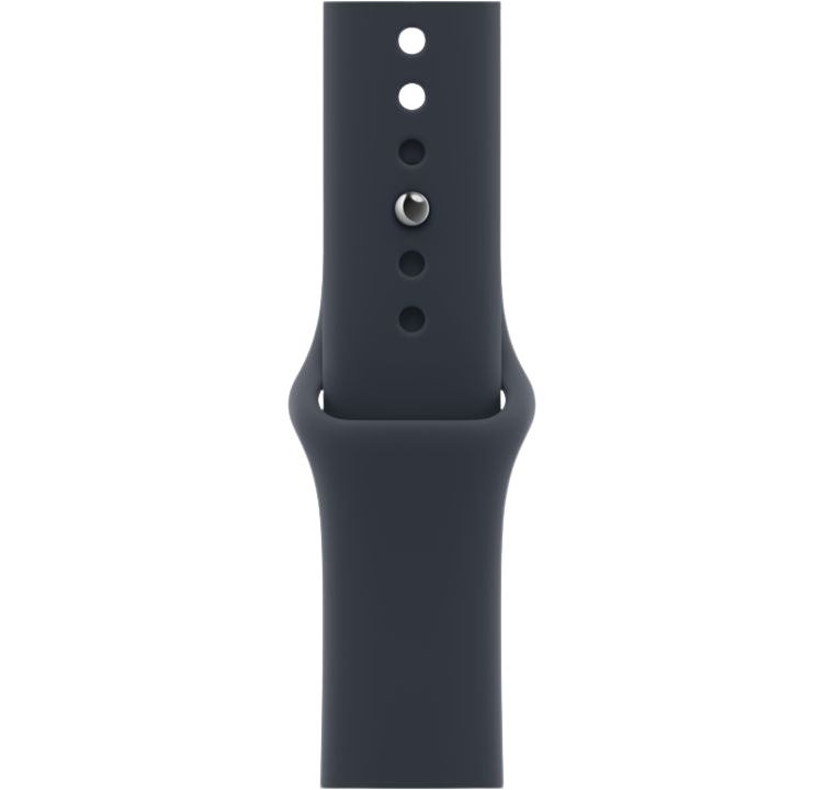 Часы Apple Watch Series 12 46mm Space Gray Aluminum Case GPS Sport Band Navy Blue M/L
