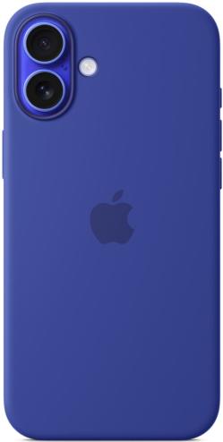 Чехол для iPhone 16 Plus Silicone Case with MagSafe Ultramarine