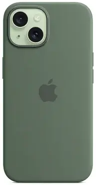 Чехол для iPhone 15 Silicone Case with MagSafe Cypress