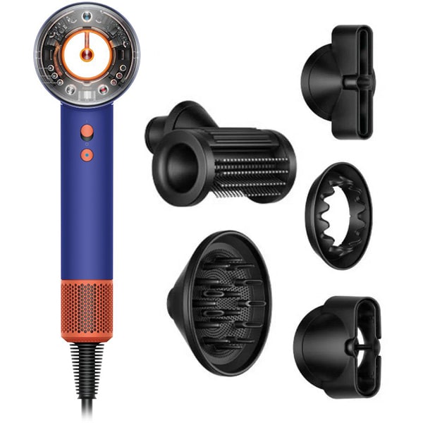 Фен Dyson Supersonic Nural HD16 Vinca Blue/Topaz Orange Gift Edition