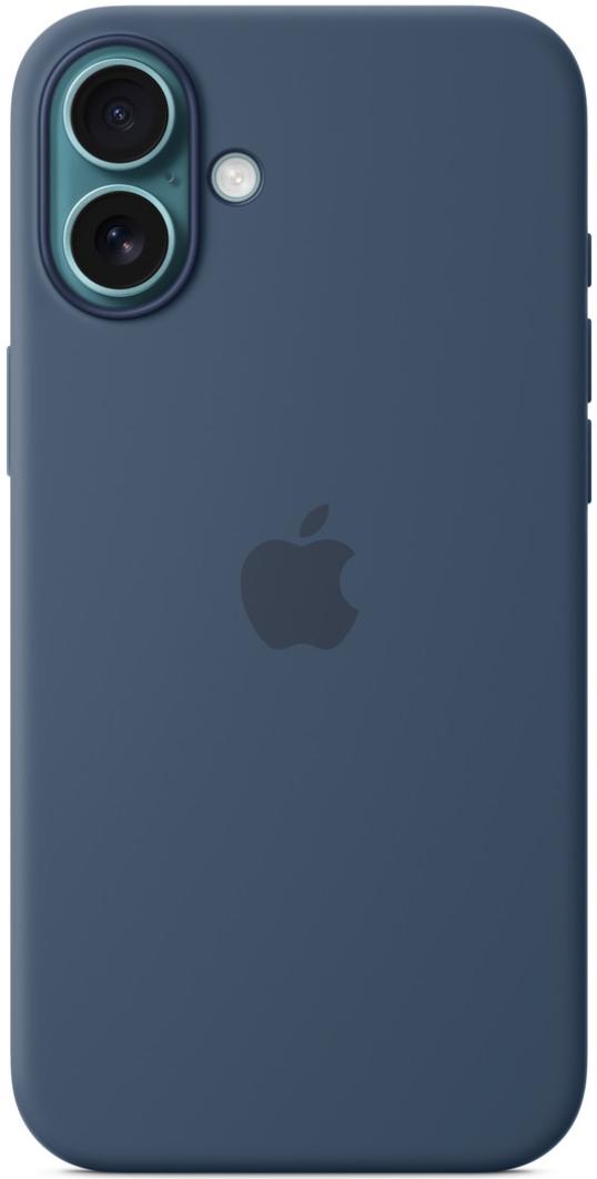 Чехол для iPhone 16 Plus Silicone Case with MagSafe Denim