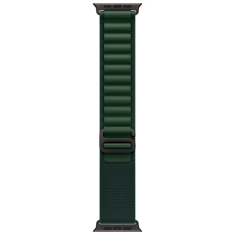 Часы Apple watch Ultra 2 2024 49mm Black Titanium Case Alpine Loop Dark Green S