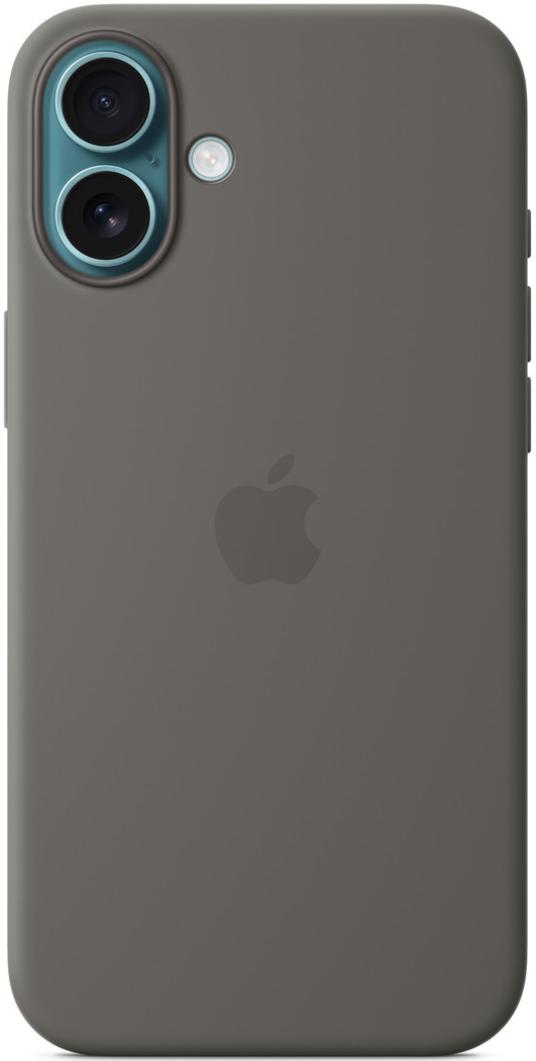 Чехол для iPhone 16 Plus Silicone Case with MagSafe Stone Gray