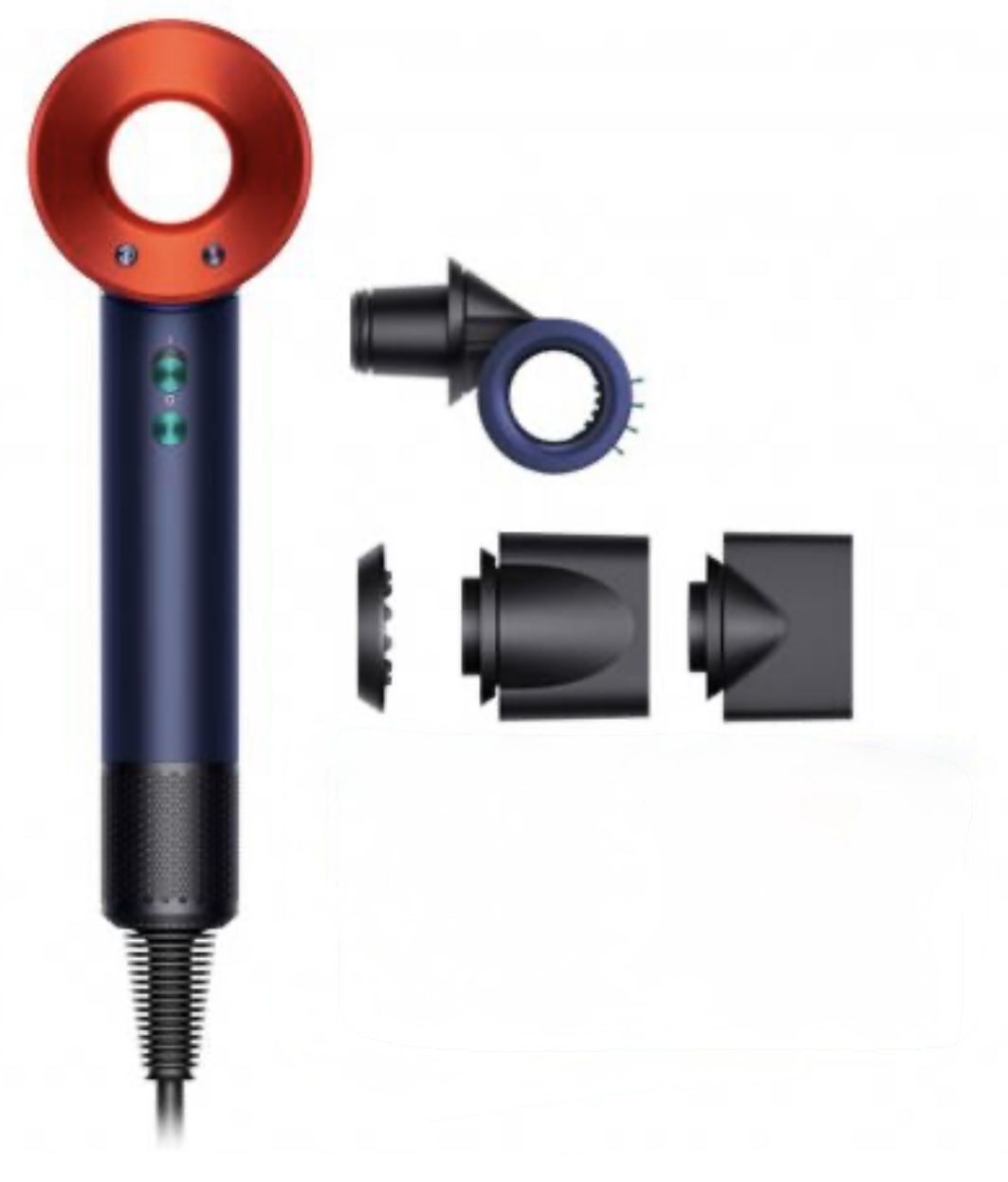 Фен Dyson Supersonic HD15 Blue Topaz Orange Gift Edition
