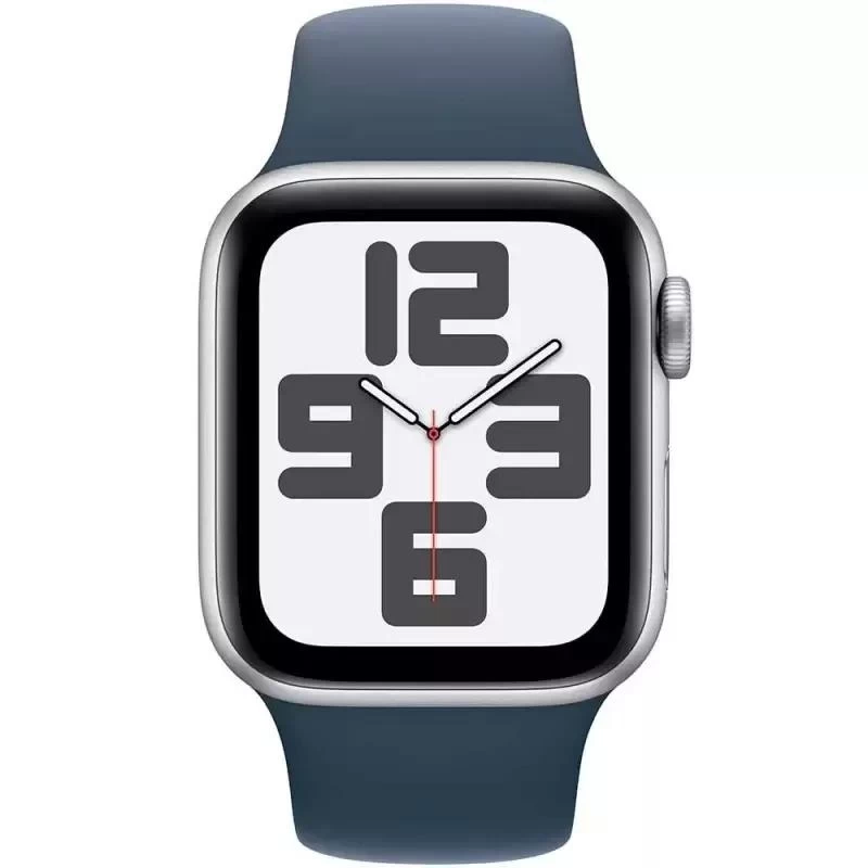 Часы Apple Watch Series SE2 2024 44mm Silver Aluminium Case GPS Sport Band Denim S/M
