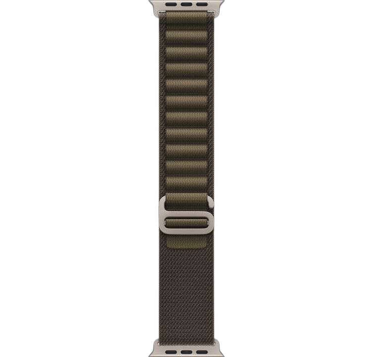 Часы Apple Watch Ultra 4 49mm Natural Titanium Case Alpine Loop Dark Olive L