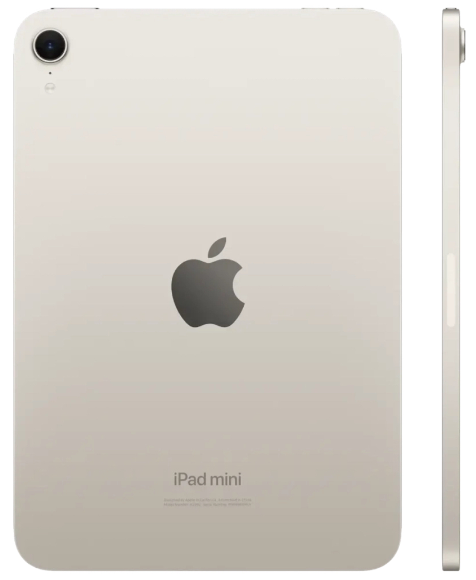 Планшет Apple iPad mini 7 (2024) 128GB Wi-Fi + Cellular Starlight