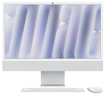 Моноблок Apple iMac 24" M4 10CPU 10GPU 24GB 512GB Silver