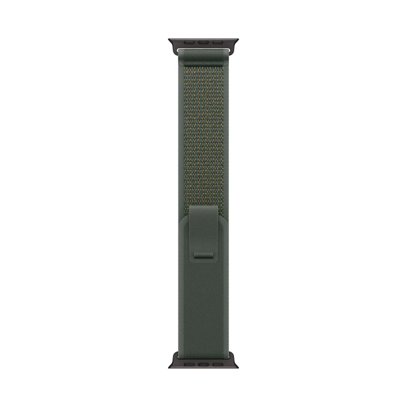 Часы Apple watch Ultra 2 2024 49mm Black Titanium Case Trail Loop Green M/L