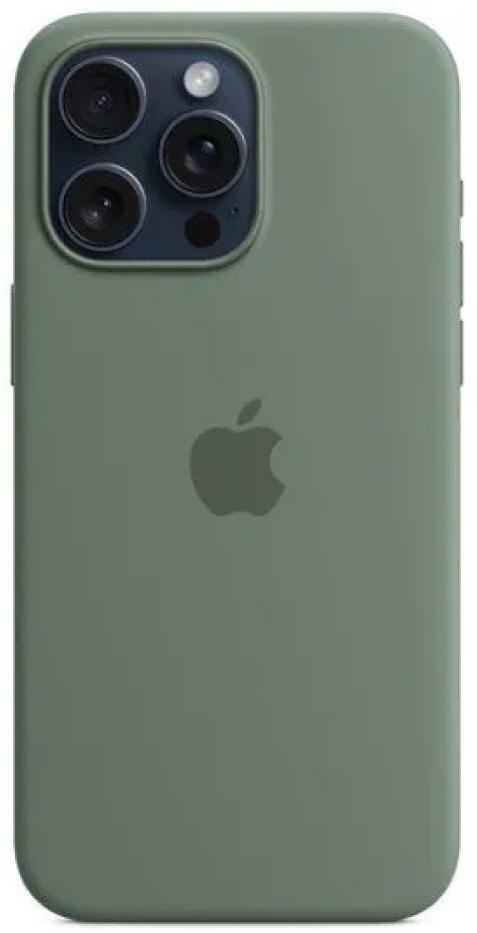 Чехол для iPhone 15 Pro Silicone Case with MagSafe Cypress