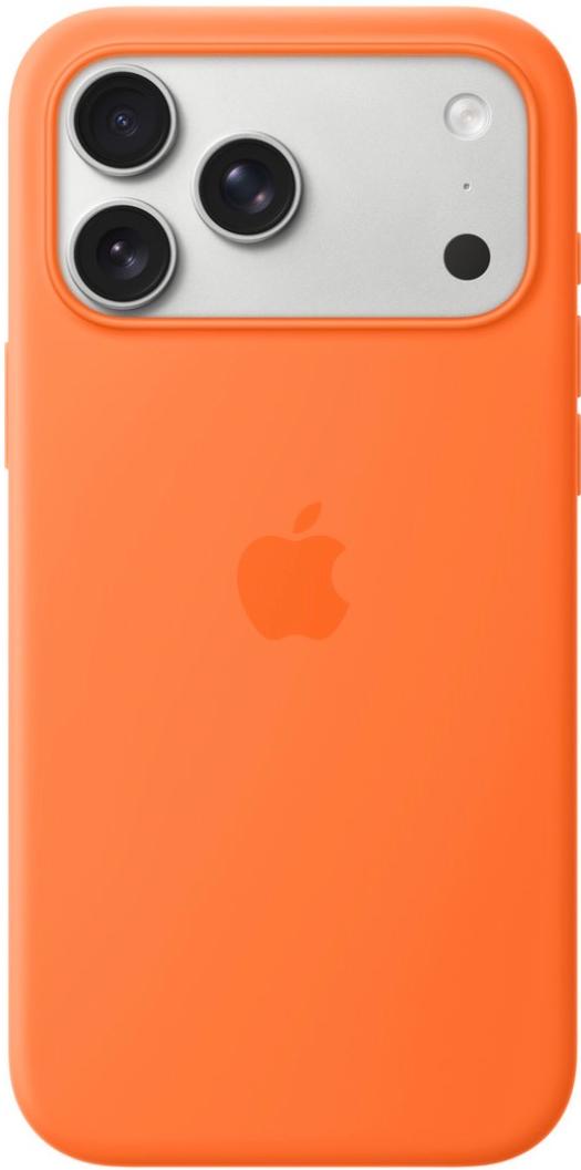 Чехол Apple iPhone 17 Pro Silicone Case with MagSafe Orange