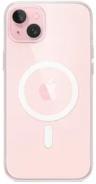 Чехол для iPhone 15 Clear Case with MagSafe
