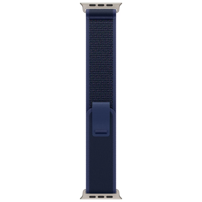 Часы Apple watch Ultra 2 2024 49mm Natural Titanium Case Trail Loop Blue S/M