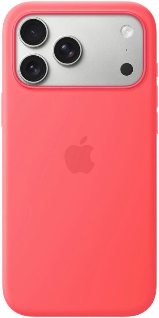 Чехол Apple iPhone 17 Pro Silicone Case with MagSafe Bright Guava