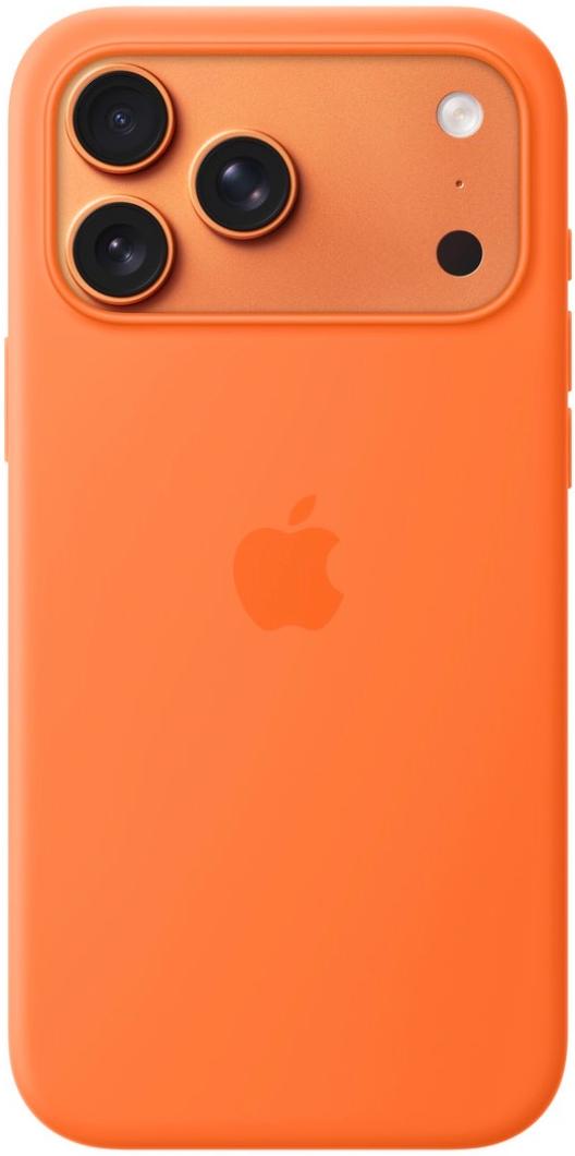 Чехол Apple iPhone 17 Pro Silicone Case with MagSafe Orange