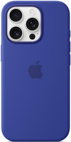Чехол для iPhone 16 Pro Max Silicone Case with MagSafe Ultramarine