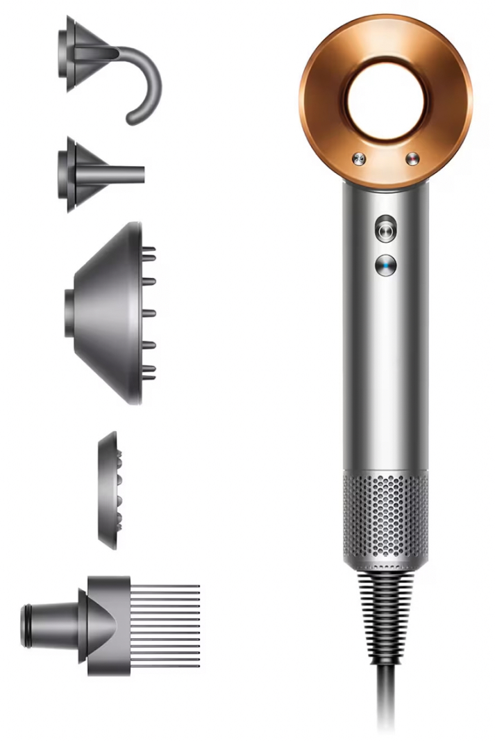 Фен Dyson Supersonic HD07 Nickel Copper Gift Edition