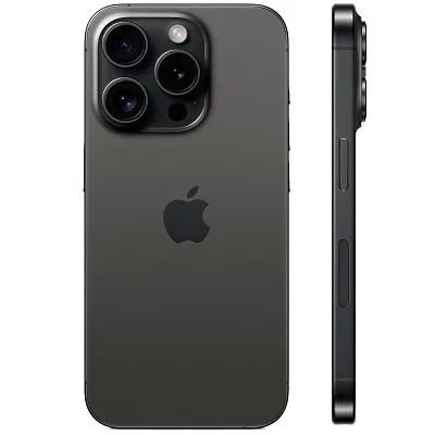 Смартфон Apple iPhone 15 Pro 256GB Sim+eSim Black Titanium