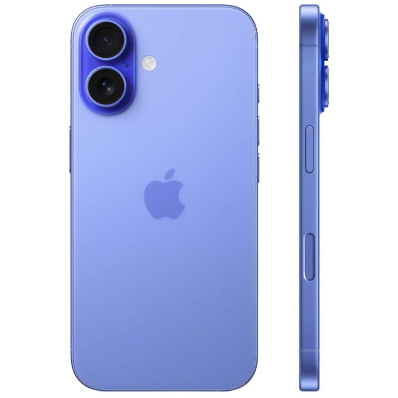 Смартфон Apple iPhone 16 128GB eSim Ultramarine