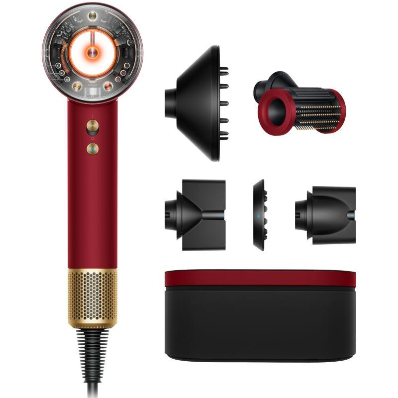 Фен Dyson Supersonic Nural HD16 Red Velvet/Gold Gift Edition