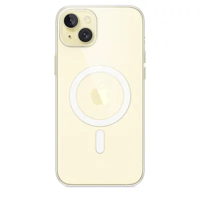 Чехол для iPhone 15 Plus Clear Case with MagSafe