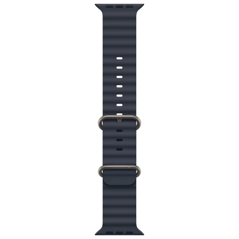 Часы Apple watch Ultra 2 2024 49mm Natural Titanium Case Ocean Band Navy