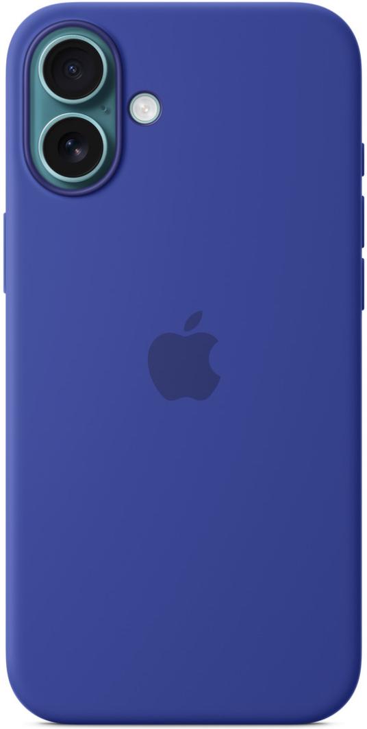 Чехол для iPhone 16 Plus Silicone Case with MagSafe Ultramarine