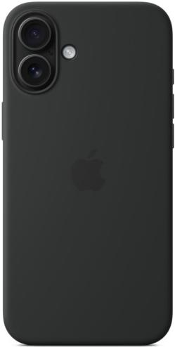Чехол для iPhone 16 Plus Silicone Case with MagSafe Black