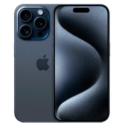 Смартфон Apple iPhone 15 Pro 128GB Sim+eSim Blue Titanium