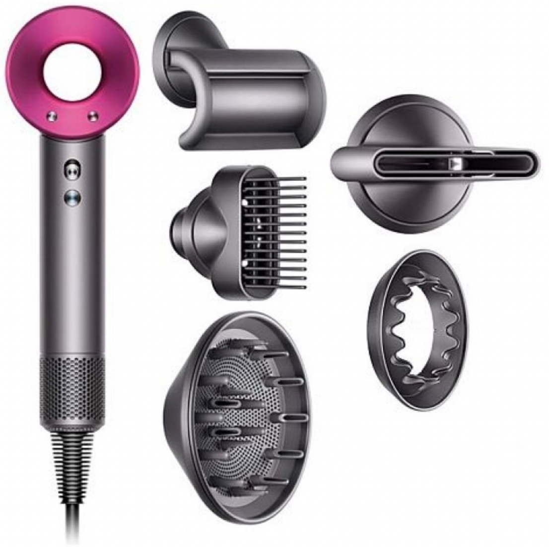 Фен Dyson Supersonic HD07 Nickel Fuchsia (EU)